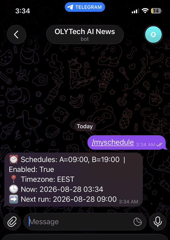 Your times — and when the next one lands